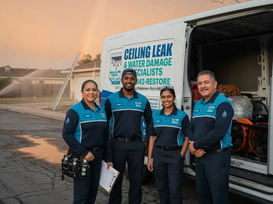 Ceiling Leak Cleanup company in Camp Lejeune, NC