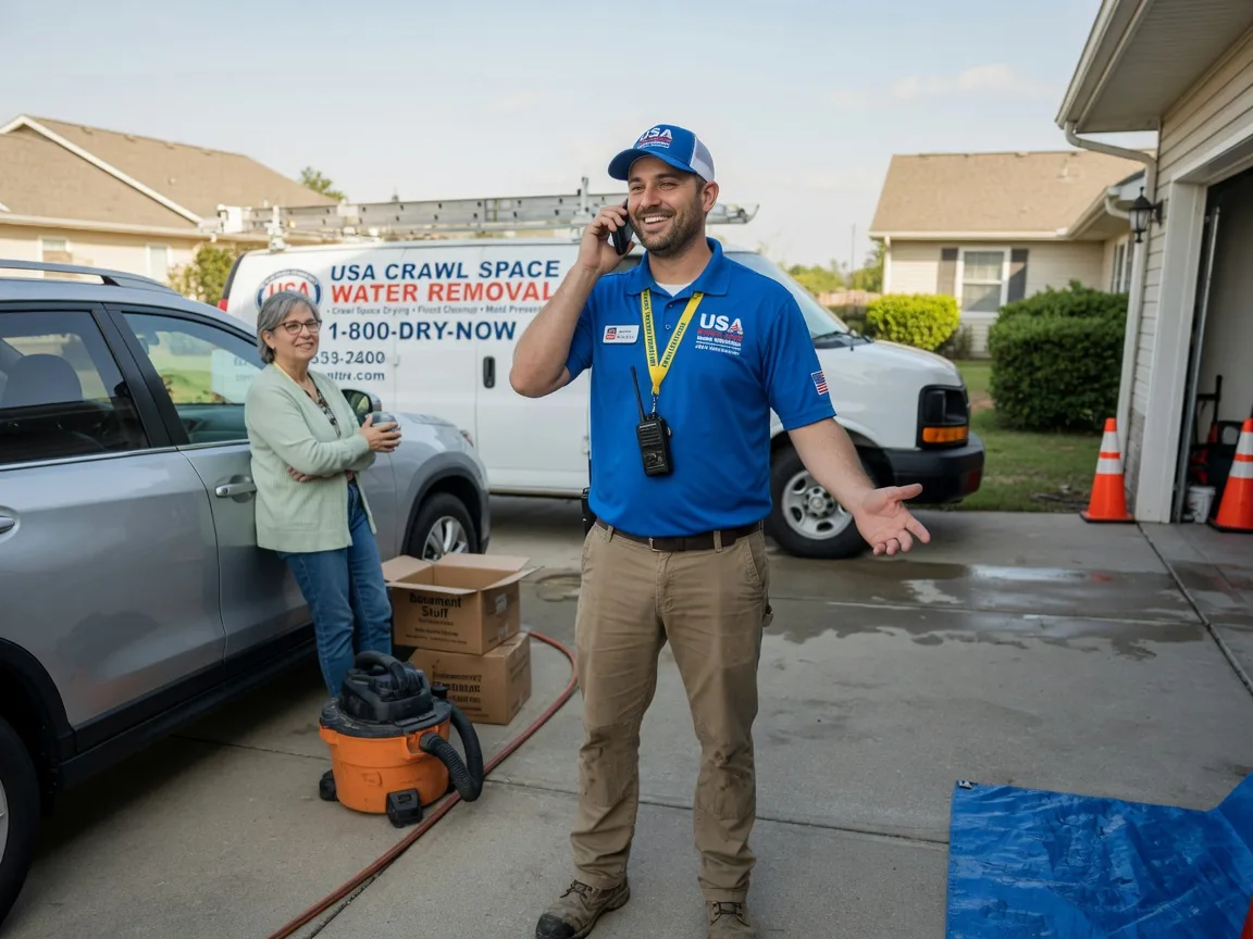 Crawl Space Water Removal Camp Lejeune, NC FAQs